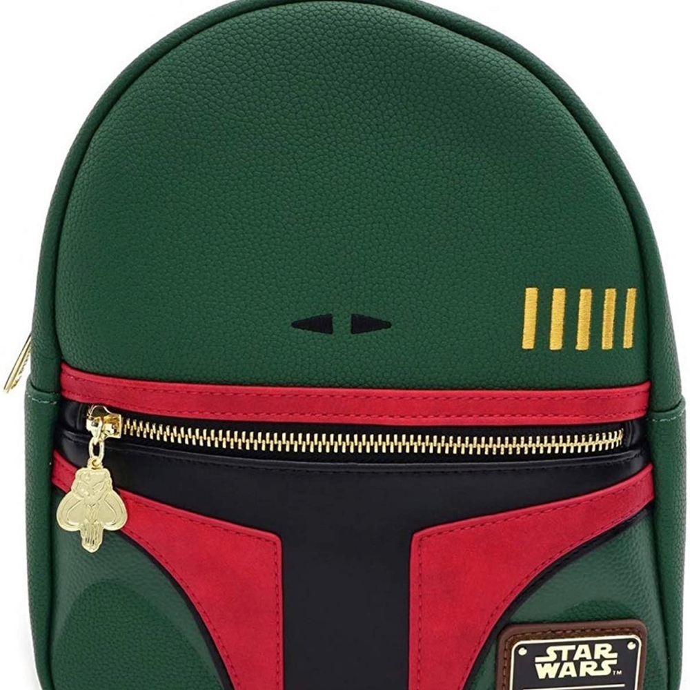 Star Wars Boba Fett Cosplay Loungefly Mini Backpack